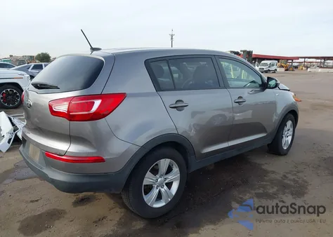 2013 Kia Sportage Lx from USA, damaged, VIN KNDPBCA24D7487422